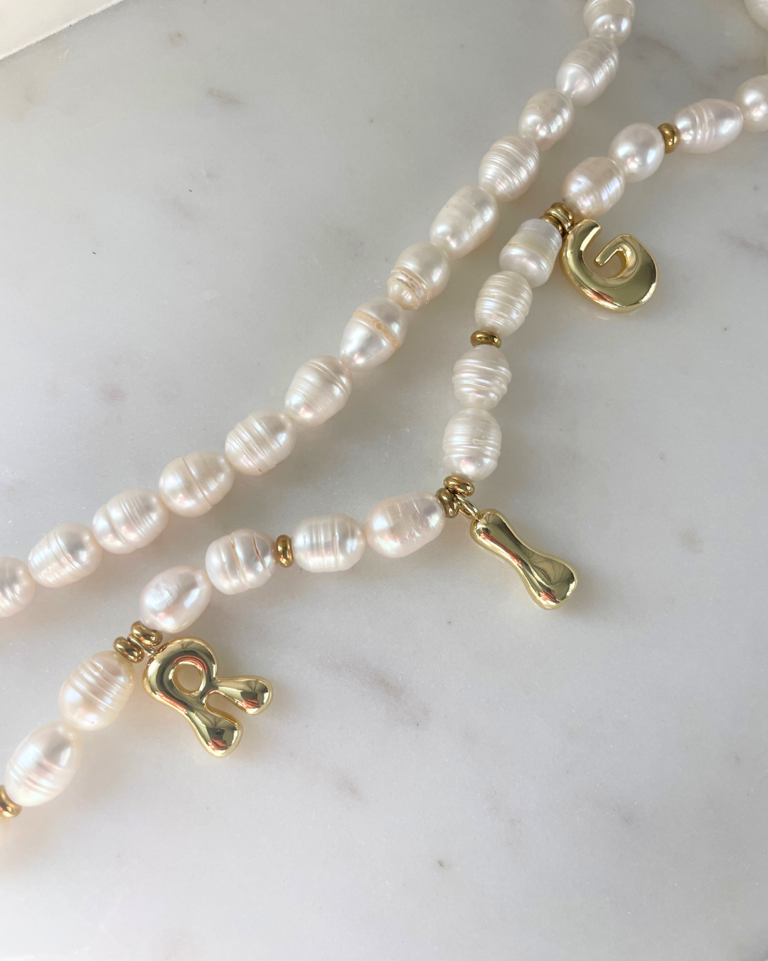 The Aroha necklace ~ Freshwater Pearl